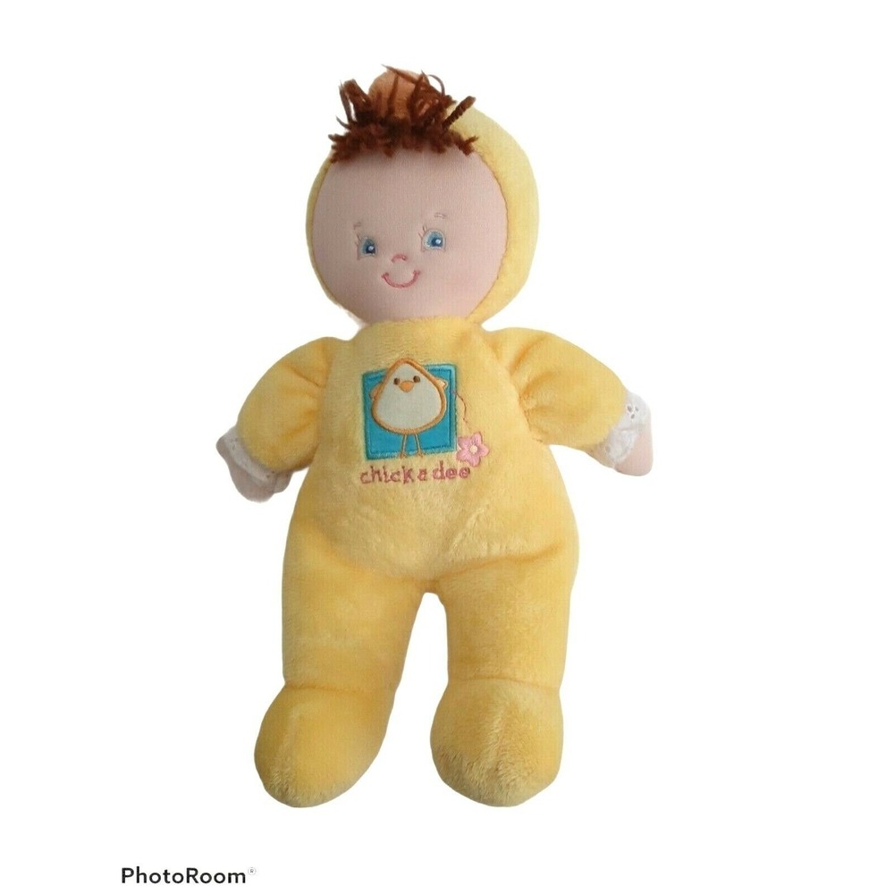 Baby Gund Chickadee 36332 Plush Stuffed Baby Chick Doll Easter Girl 10"